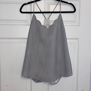 J. Crew Scalloped Neck Tank Top